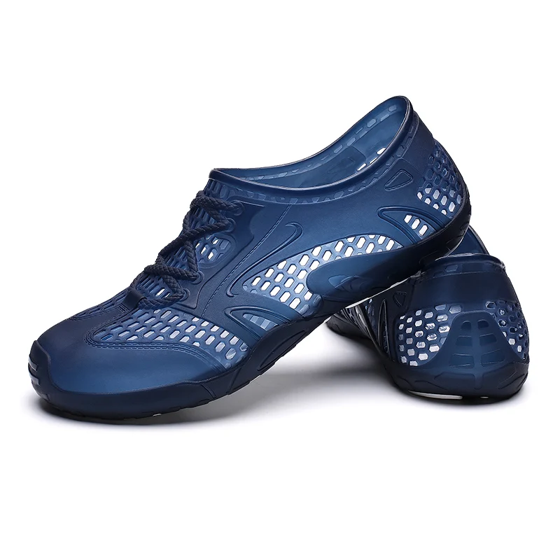 

2020 Sapato Feminino Hombre Zapatillas Erkek Ayakkabi Men Sandalsnew Men's Breathable Sandals Leisure Shoes Fashion Light And, Black,grey,green,blue