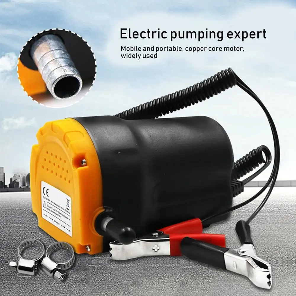 12v/24v Engine Oil Pump Electric Selfsuction Pump Motor Oil Diesel