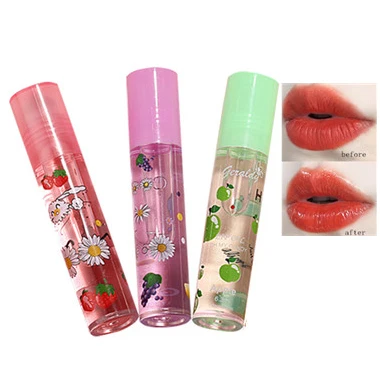 

Wholesale lipgloss mirror water lip gloss plumper transparent glass lip oil waterproof liquid Lipstick Lipgloss, 4 colors