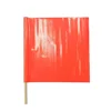Custom wooden handle PVC net clamping cloth flag
