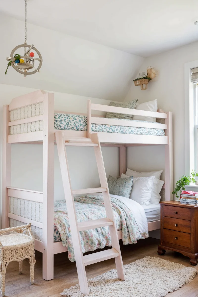 Cozy Kids Room with Bunk Beds