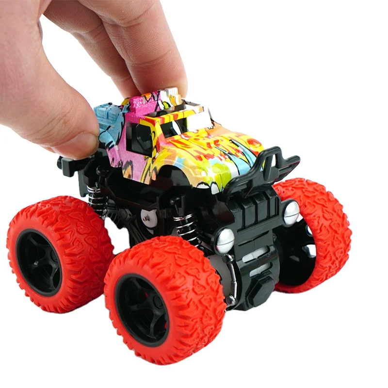 

Customizable 360 Rotating NRC Monster Truck Toy Inertial Shatter-Resistant plastic truck toy Cross-Country children toys car