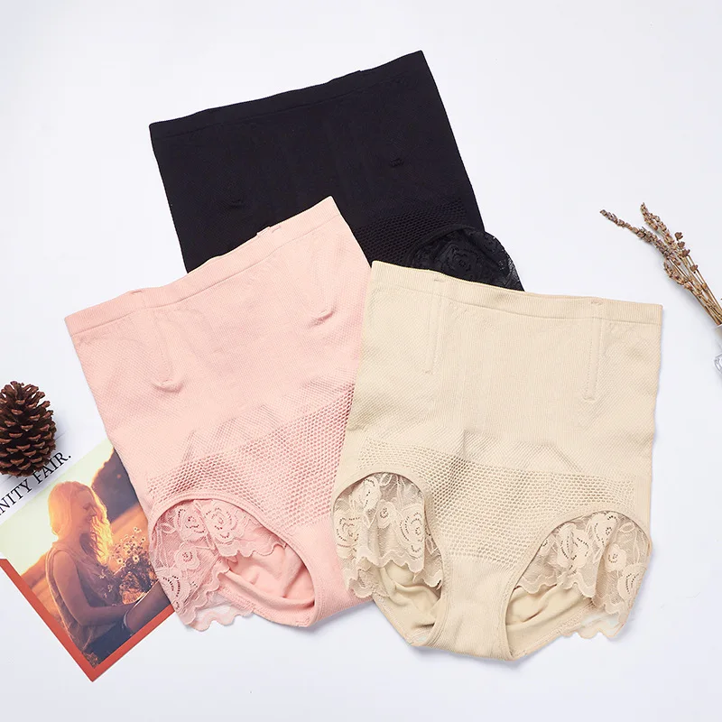 

Wholesale Ion beehive high-waisted panties with slim toning bottoms women shapewear