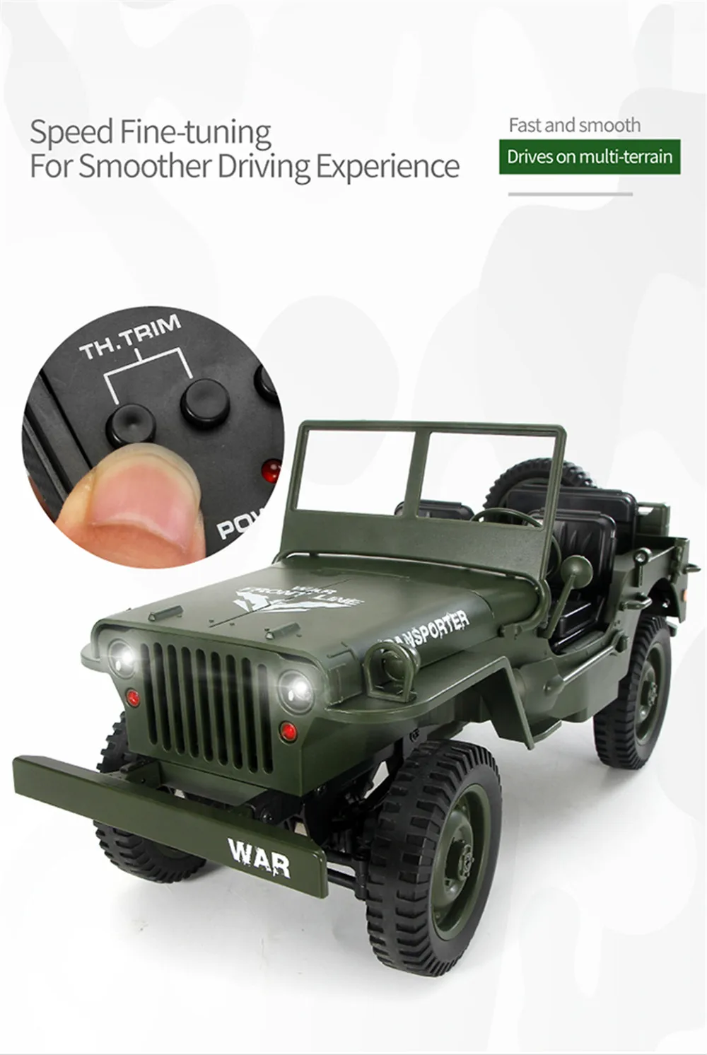 Jjrc willys sales jeep