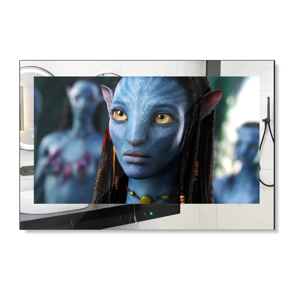 

Android Smart Bathroom Full Hd Tv Mirror Waterproof Bathroom TV