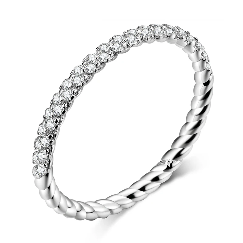 

925 silver zircon romantic statement ring fashion lady rings jewelry 2021 hot sale