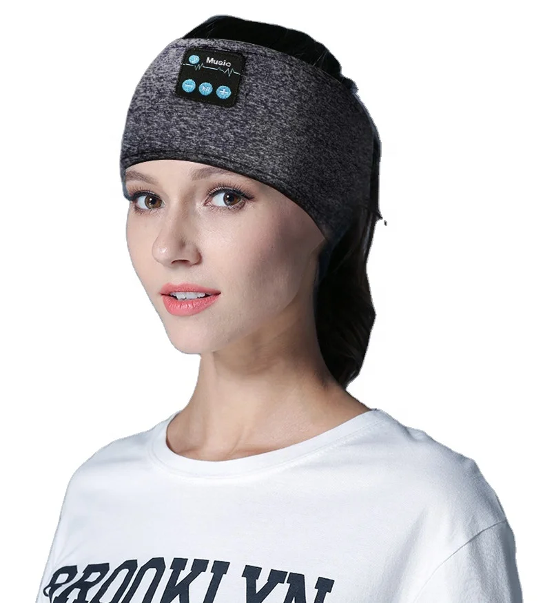 

free shipping Wireless Run Music Headset Stereo Headband Headphones for sports sleep
