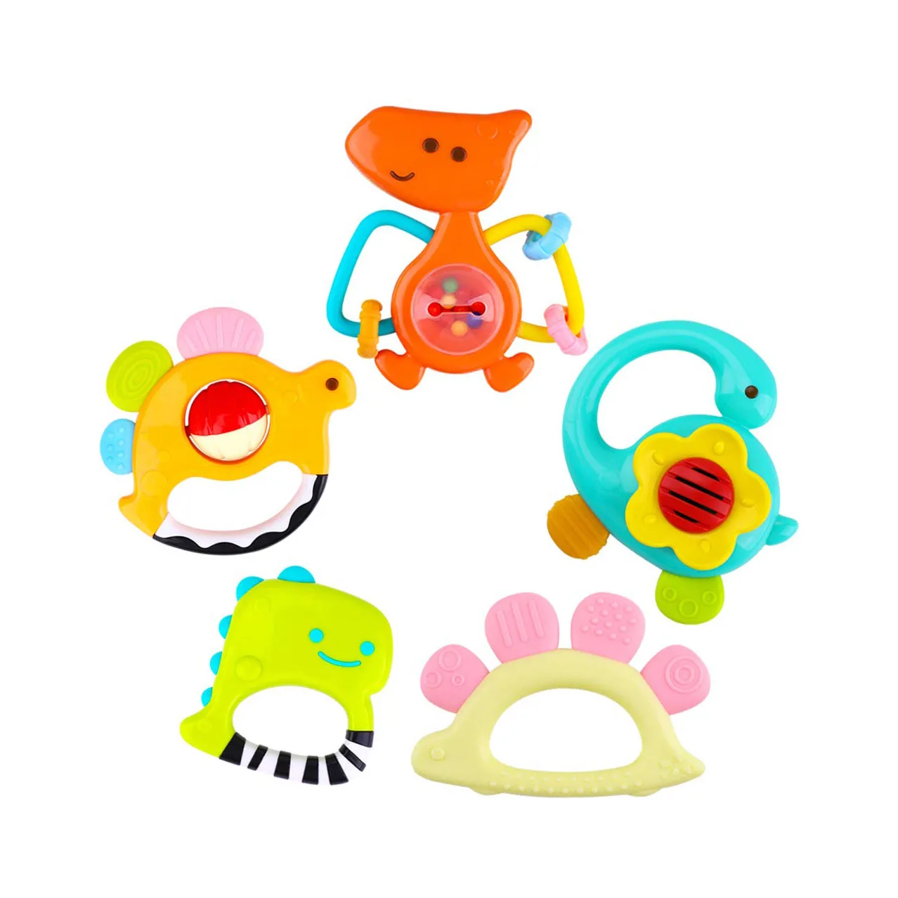 baby rattles and teethers