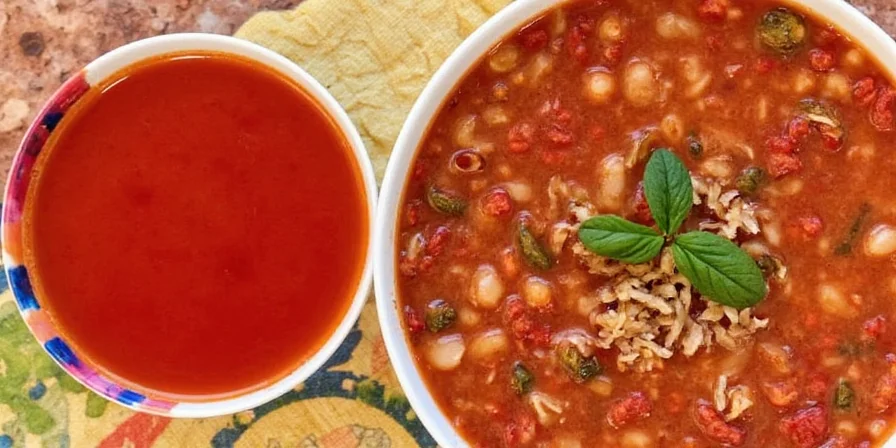 Close-up of ancho, guajillo, and mulato chiles.