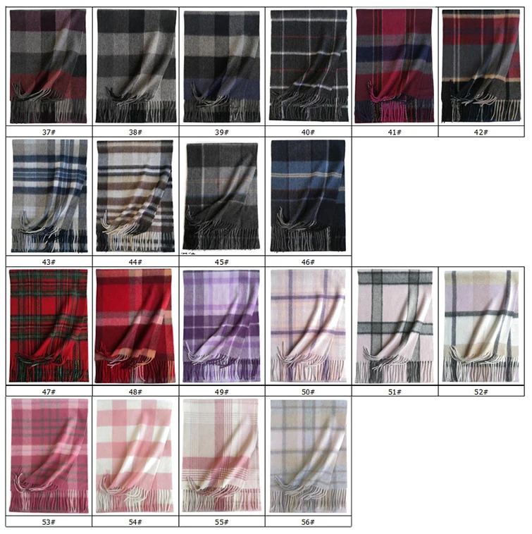 100% cashmere scarf-men