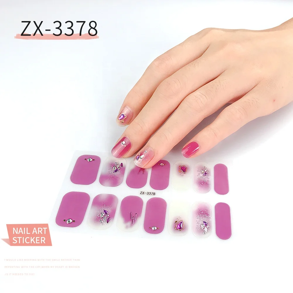 

Wholesale Custom Nail Wraps nail art decoration sticker, jamberry nail sticker, real nail polish nail strips