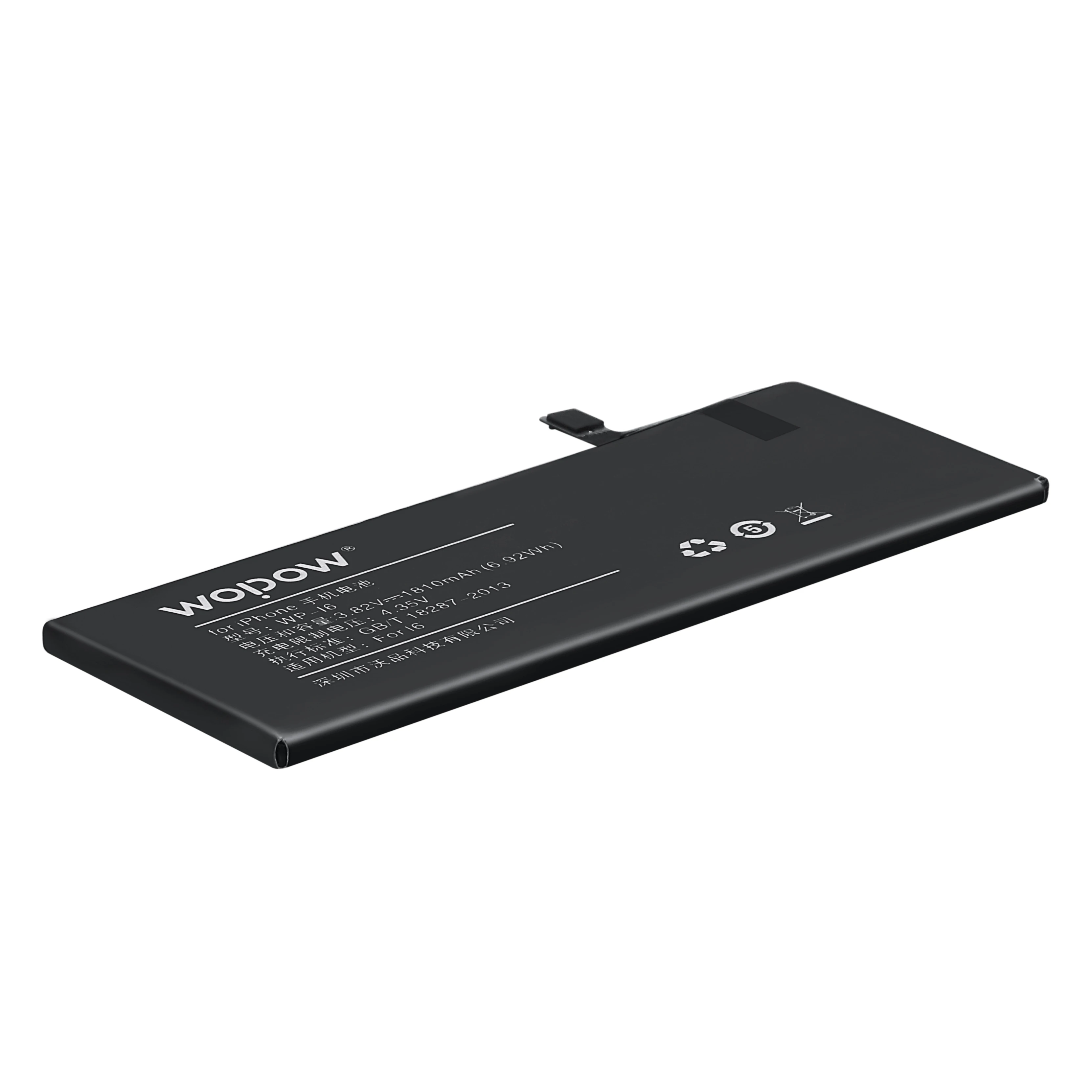 
Wopow portable for Iphone 6/6S/6plus/6Splus/7/7PLUS/8/8+/ x polymer batteries rechargeable battery for Iphone 