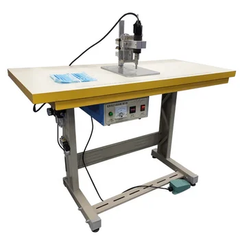 Zonhow Semi Automatic Ultrasonic Mask Ear Loop Spot Welding Face Mask