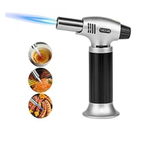 

HS07 Cooking Refillable Adjust Flame Kitchen Lighter Ignition Spray BBQ Picnic Tool 1300C Butane Scorch Torch Jet Flame Lighters