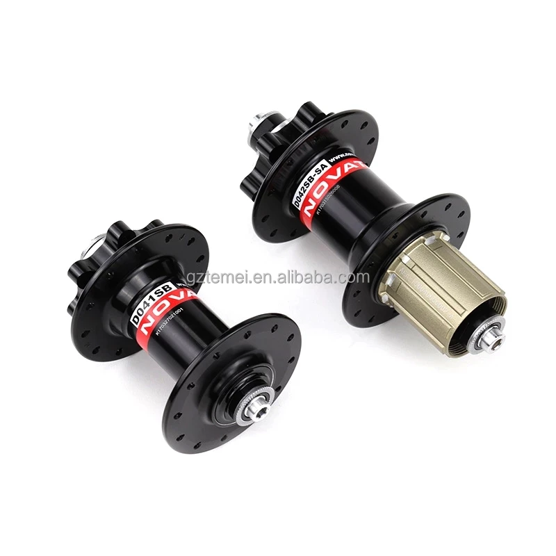 

32H Bike Hubs Novatec hub D041SB D042SB disc card brake MTB mountain bike hub, Black