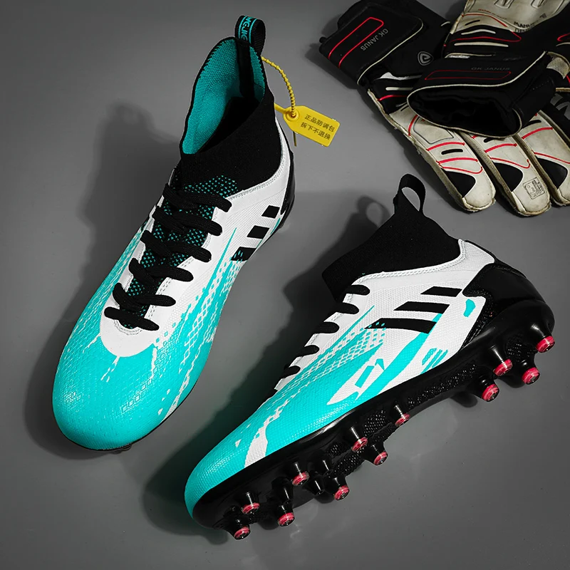 

Customize High Top Quality Soccer Boots Sneakers Outdoor Football Shoes for men