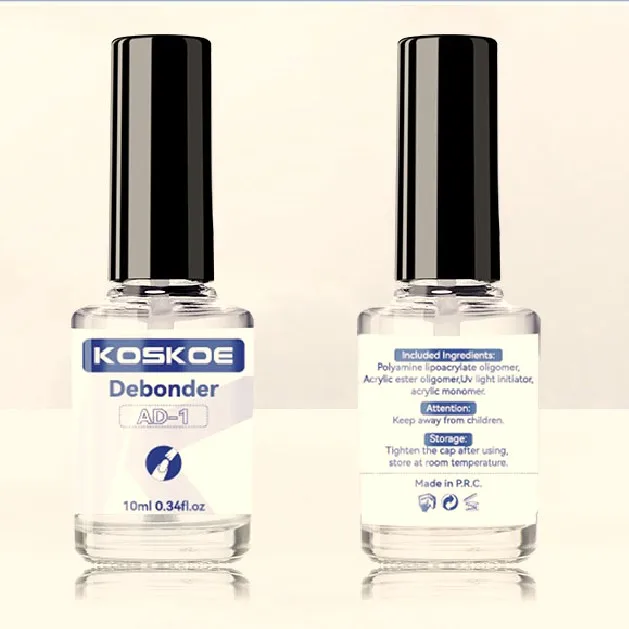 

KS KOSKOE 10ml Debonder Glue Remover For Removing False Nails Rhinestone Transparent Fast Dissolve Liquid