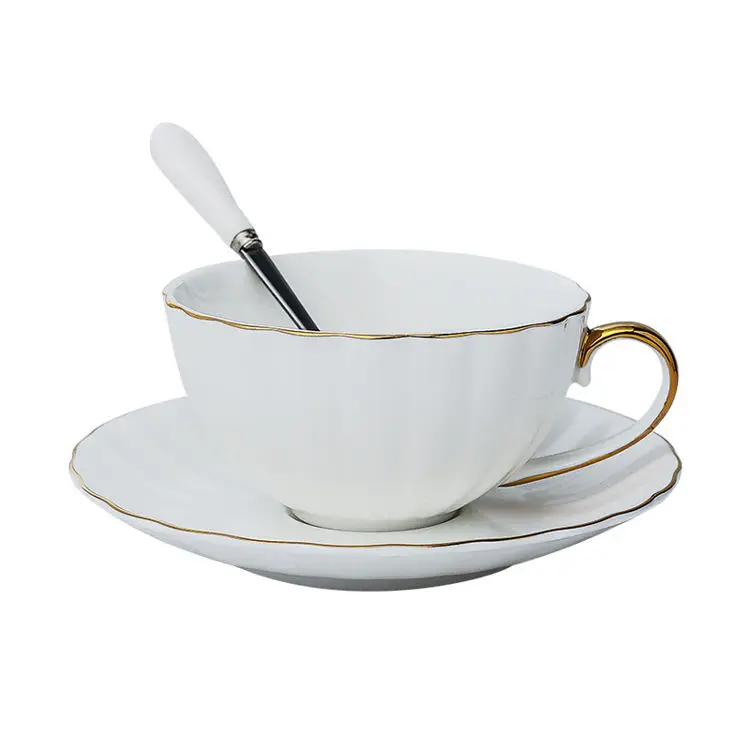 

Cheap White Small Wedding Restaurant Ceramic Porcelain Tea Coffee Cup And Saucer Set