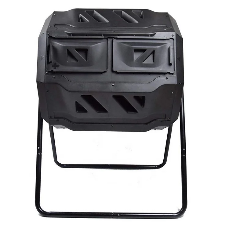 

Garden environmentally friendly outdoor plastic tumbling roller compost bin