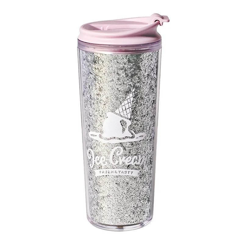 

Custom reusable Plastic Water Coffee Milk plastic drinking water cup