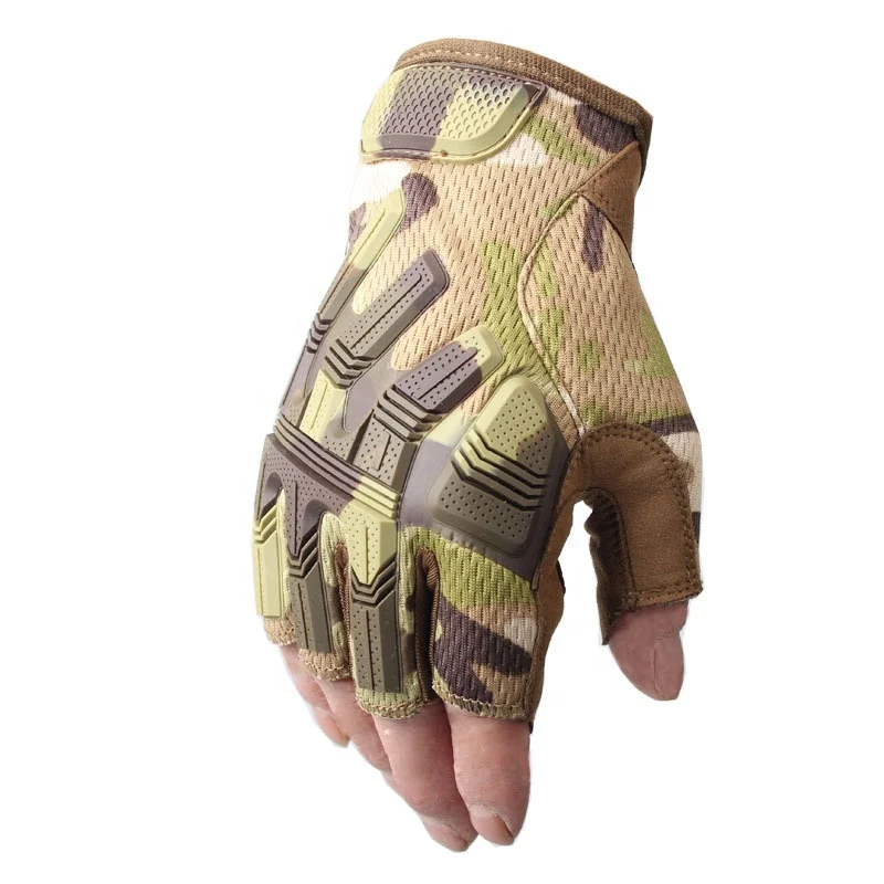 

Custom Outdoor climbing racing gloves motorcycle riding half finger gloves tactical police euipment, Black,green,,etc