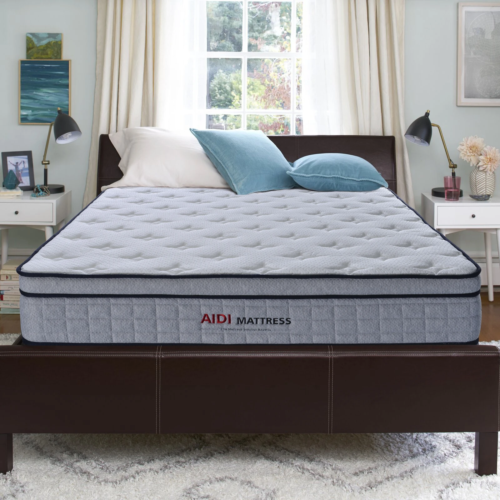 Aidi Compress Queen King Size Soft Box Spring Mattress Buy Ice Silk