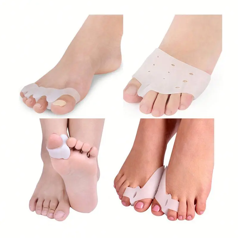 

2020 Amazon best selling yoga silicone gel toe separator, Any color