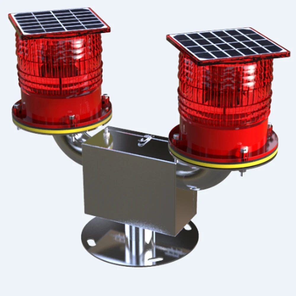 Dual Beacon Light Solar Power For Communications Tower,L810