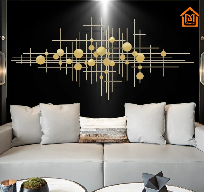 Superior Quality Decorative Pieces Gold Metal Home Decor Wall - Buy ...