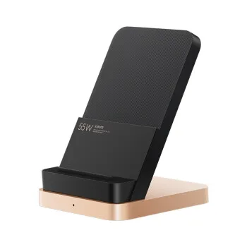 

2020 New Mi 55W Wireless Charger Max Vertical air-cooled wireless charging Support Fast Charger For Xiaomi 10 For Iphone