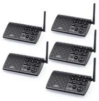 

OEM Portable Long Distance Wireless Intercom 1500 Feet for Home Security-5 Stations