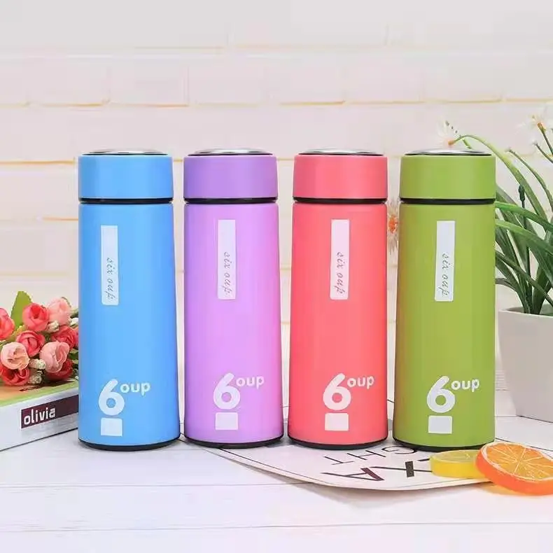 Wholesale 450ml Portable Outdoor Traveling Drinking Water Cup Creative Straight Custom Logo Glass Bottle