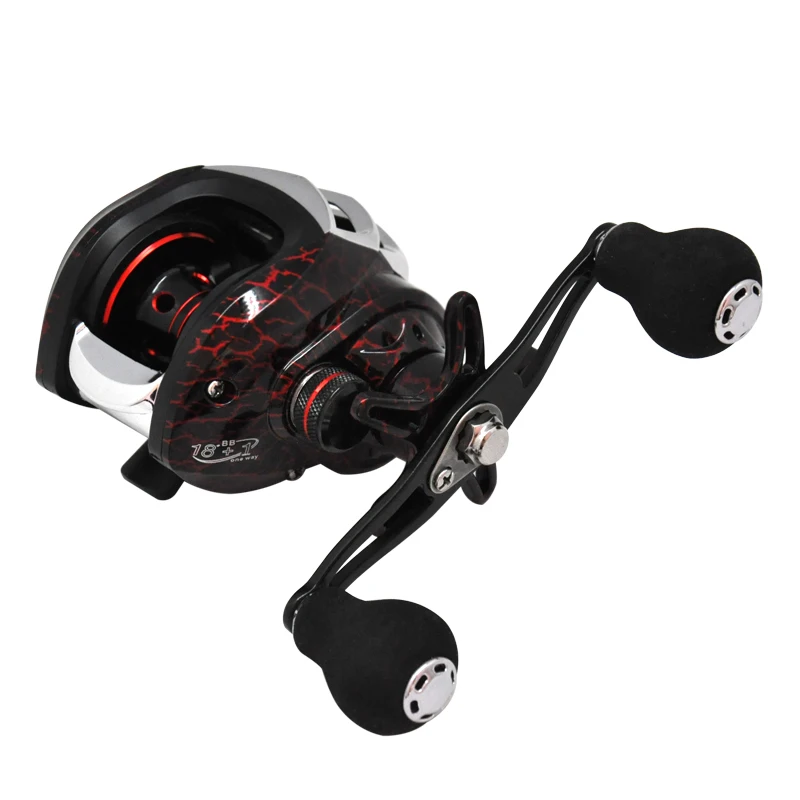 7.2:1 Fishing Reels Baitcasting 10KG Max Drag Camry Best Casting Reel Fishing Wheel Carrete De Pesca