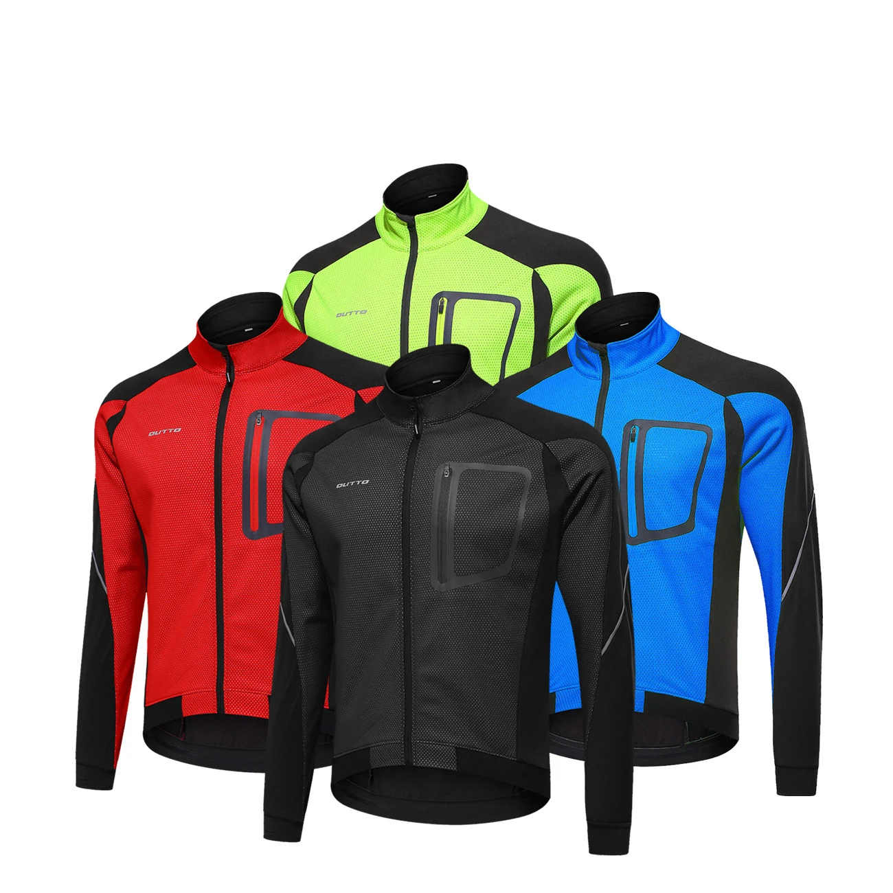 

Winter Customized Dropship Windproof High Quality Pro Bicycle Cycling Jacket Sport Coat For Men Waterproof Bike Riding Jackets, Picture shows