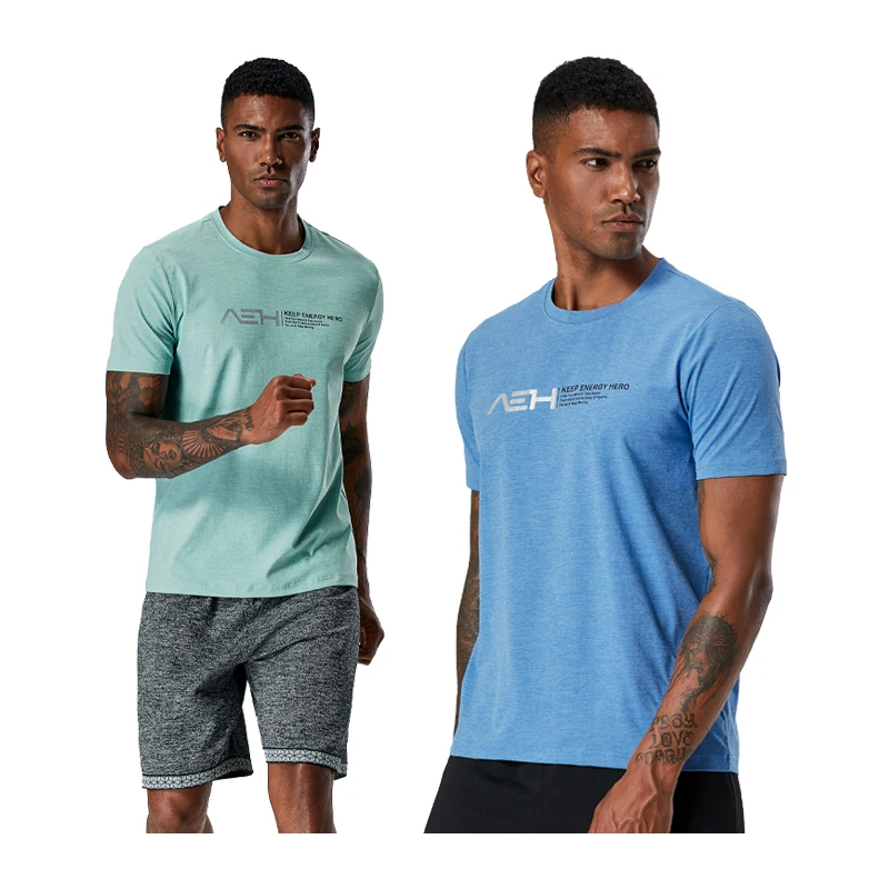 

Online Shopping custom gym workout wear shirt polyester mens logo sport polyester mesh dry fit marathon t shirt