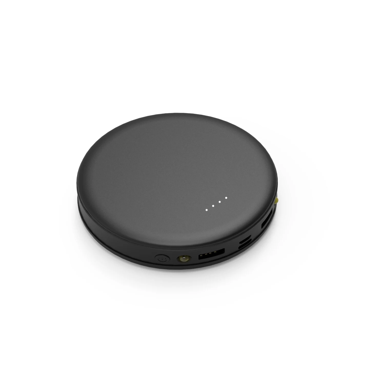 移动电源钱包10000 mah圆形手机充电器10000 mah迷你电源银行