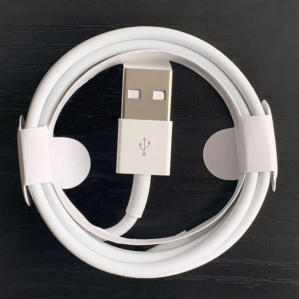 

High Speed Charging USB data charger cable for Apple iPhone, White