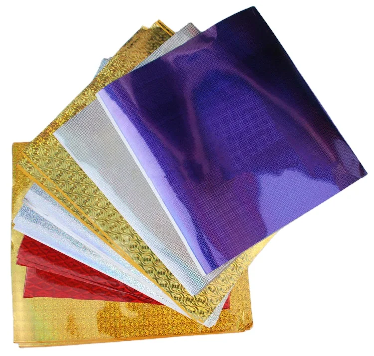 
Factory direct supply Holographic Paper and Metallized Paper for Paper Board 
