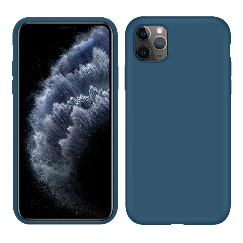

Soft Liquid Silicone Gel Rubber Bumper Cover, Slim Fit Full Body Protective Shockproof iPhone 13 Pro Max Case