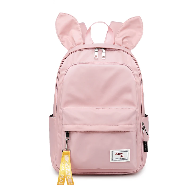 

2021 New Fashion Personality Student Backpack Retro Cute College Style Large Capacity Laptop Backpack Custom School Bag YG19-702, Picture