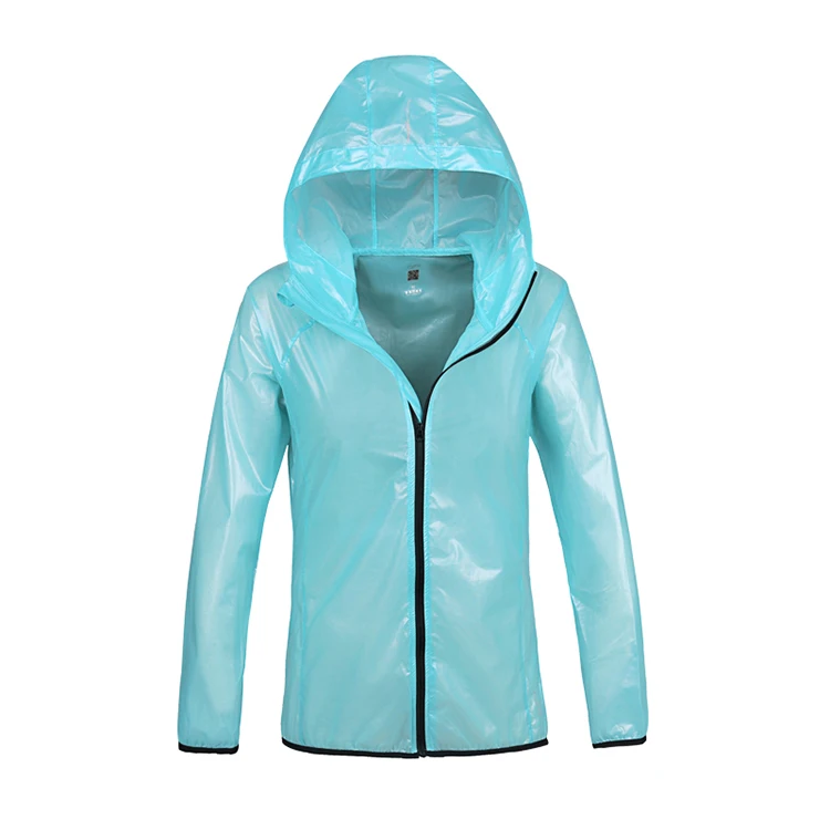 

Outdoor summer sun protection breathable windproof rain coat men skin clothing hoody jackets with zip, Acceptable customized color
