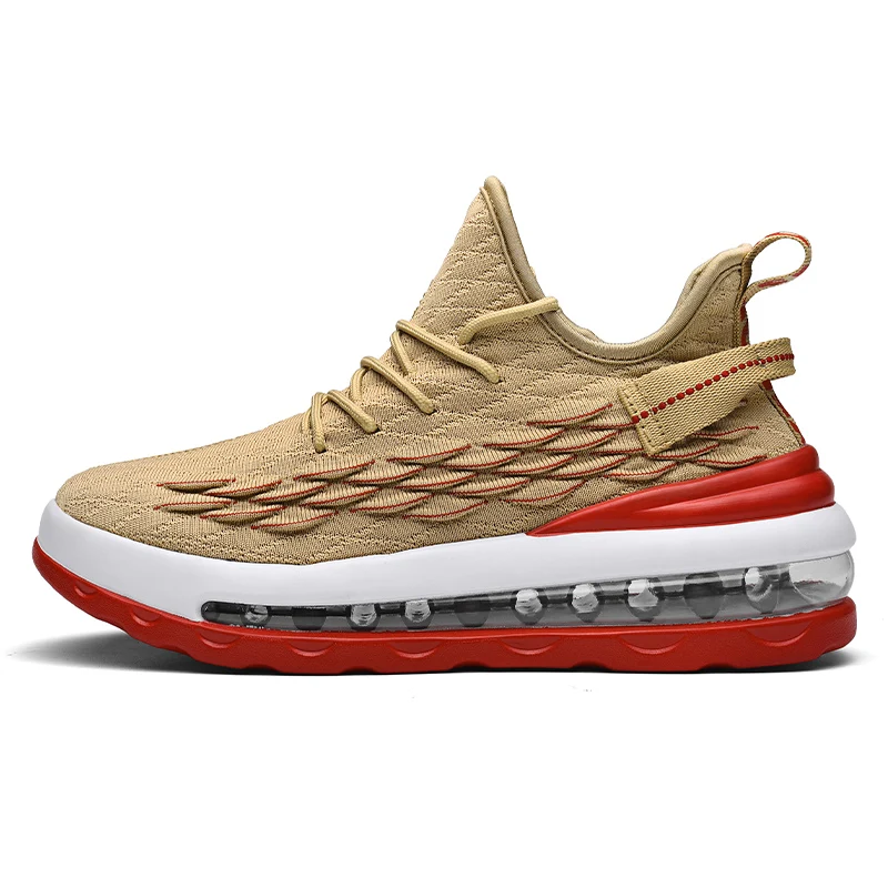 

Fashion Style Durable Sneaker Breathable Light New Sneaker, Khaki;black;white
