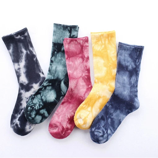 

Unisex tie dyed socks for men and women Gradient socks