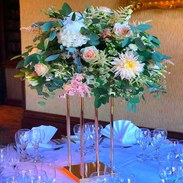 

Free shipping) Wedding crystal decoration tall rectangle flower plinth stand sunyu3596, Any size