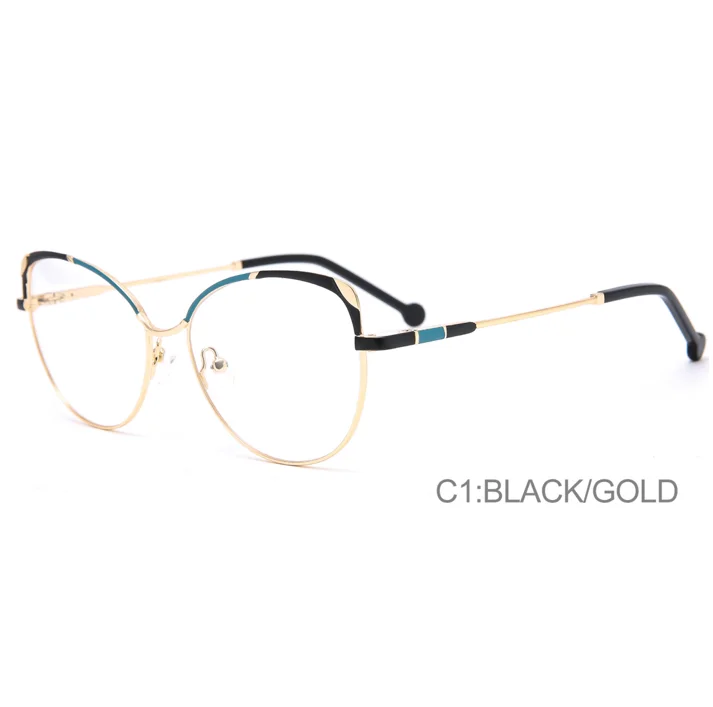

2021 Unisex Retro Eyewear Round Circle Memory Metal Flexible Glasses Frames Eyeglasses Optical Spectacle Frames