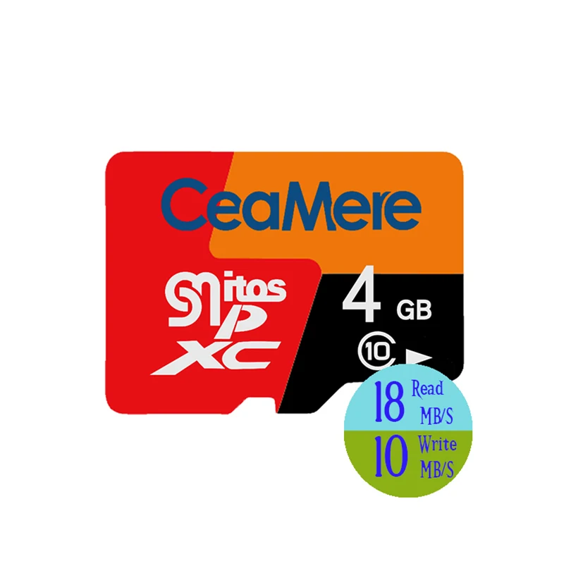 

Ceamere ORG Pattern High Speed 4GB Micro Memory TF Cards Class 10 16GB 32GB 64GB 128GB 256GB Card Micro TF Memory Card For Phone