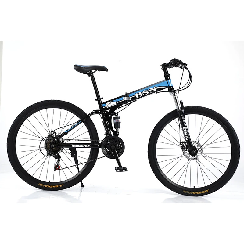 

Manufacturer China 20 inch Fold Mountain Bike 26" Folded Frame Bicycle 27.5" Folding Bike, Customized color