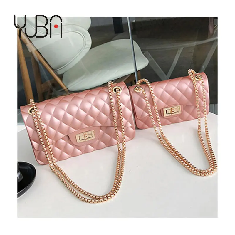 

Frosted designer handbags Mini Matt Lock Jelly purse chain straps cross bags women crossbody bag, Customizable