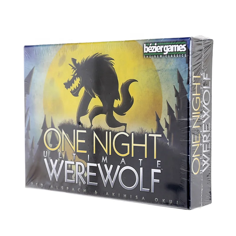 

Werewolf English board game cards multiplayer games playing together