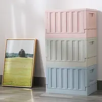 

Convenient folding multi-function storage box